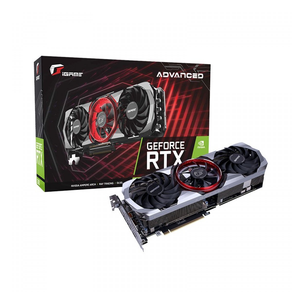 Placa de Vídeo Colorful GeForce iGame RTX 3090 Advanced OC-V, 24GB, GDDR6X, DLSS, Ray Tracing