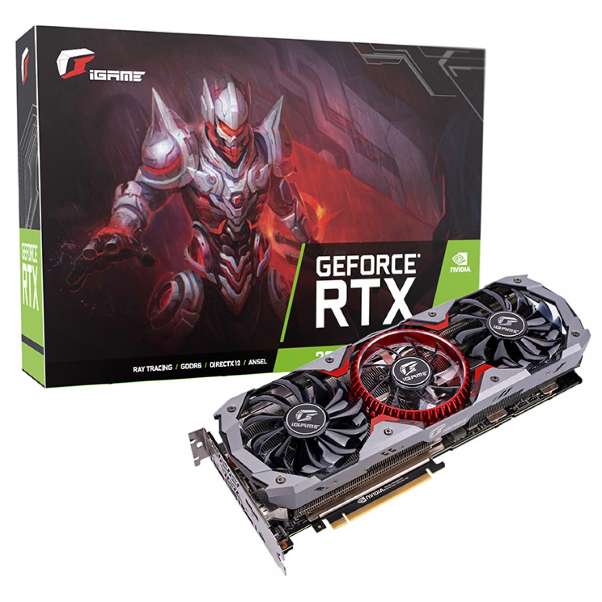 PC/タブレット PCパーツ Placa de Vídeo Colorful iGame Geforce RTX 2080 Ti Advanced OC 