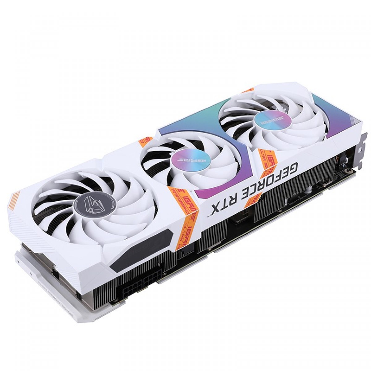 Placa de Vídeo Colorful iGame GeForce RTX 3070 Ti Ultra White OC-V, LHR, 8GB GDDR6X, DLSS, Ray Tracing