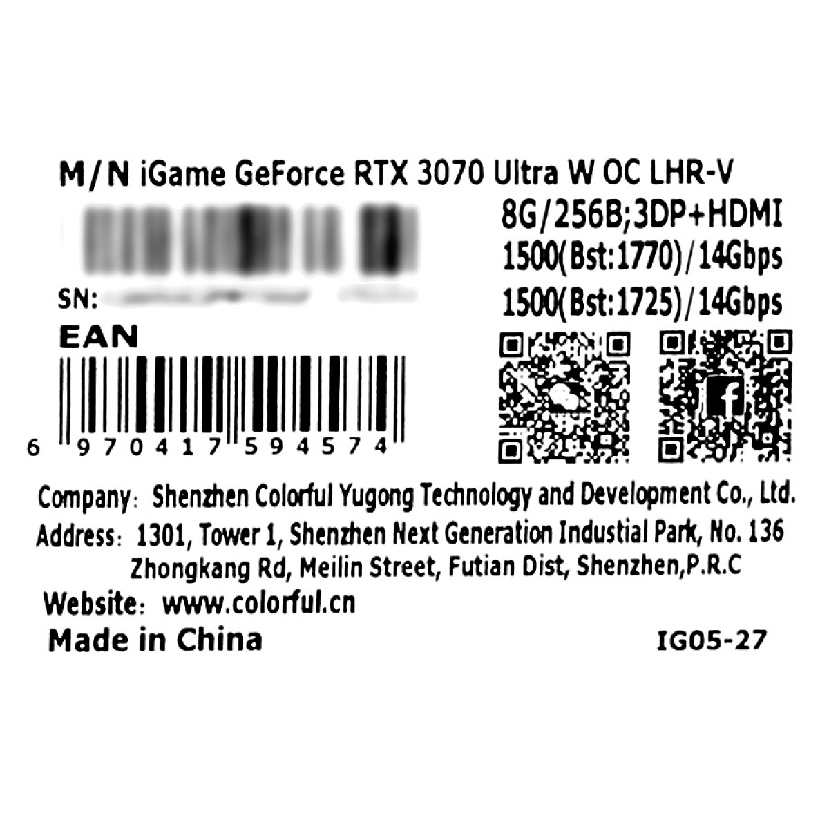 Placa de Vídeo Colorful iGame GeForce RTX 3070 Ultra White OC-V, LHR, 8GB, GDDR6, DLSS, Ray Tracing