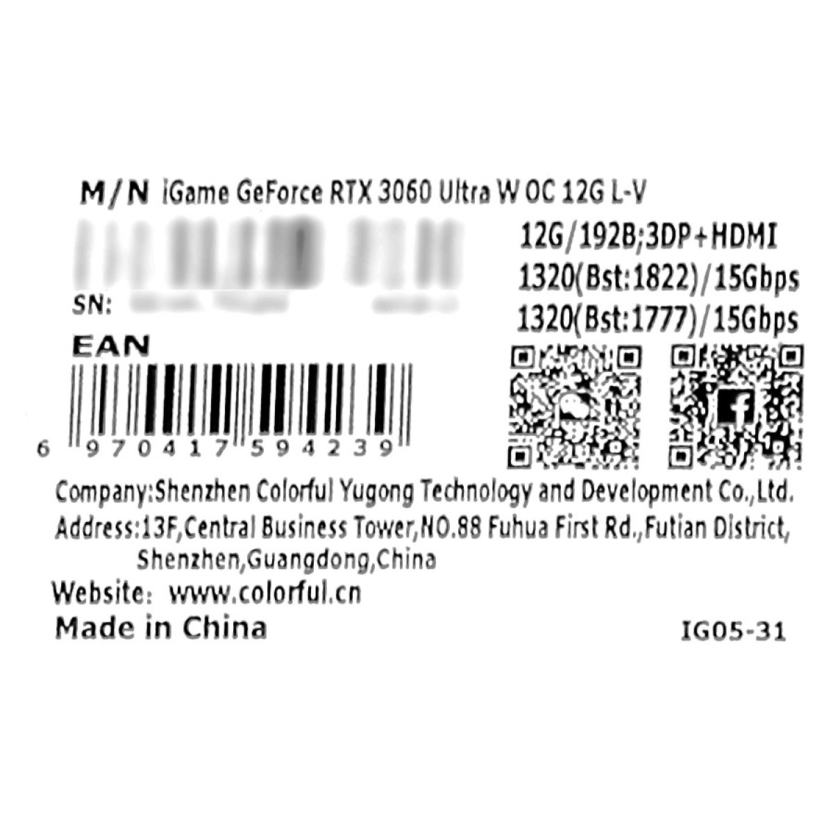 Placa de Vídeo Colorful iGame NVIDIA GeForce RTX 3060 Ultra, White, OC, LHR, 12GB L-V, GDDR6, DLSS, Ray Tracing