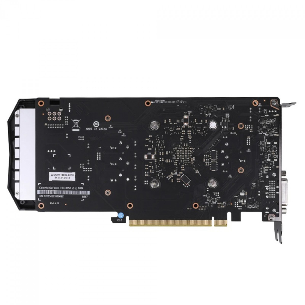 Placa de Vídeo Colorful NVIDIA GeForce RTX 3050 6GB-V, LHR, 6GB, GDDR6, DLSS, Ray Tracing