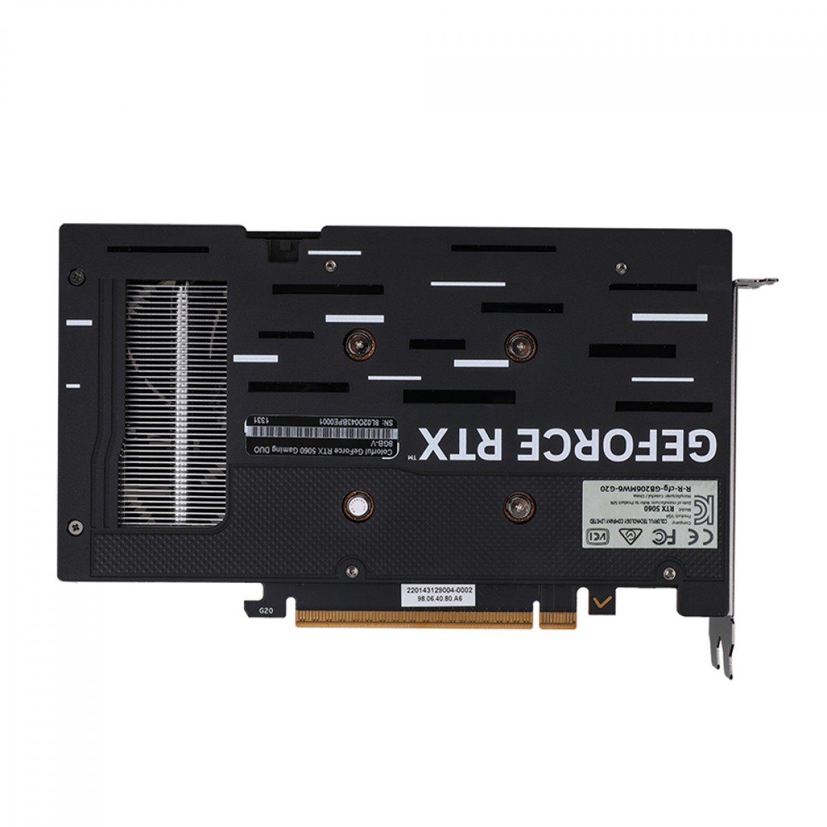 Placa de Vídeo Colorful NVIDIA GeForce RTX 5060 Gaming Duo 8GB-V, 8GB, GDDR7, DLSS, Ray Tracing