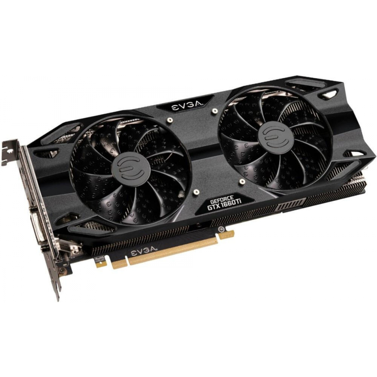 Placa de Vídeo EVGA GeForce GTX 1660 Ti XC Ultra Gaming Dual, 6GB GDDR6, 192Bit, 06G-P4-1266-KB