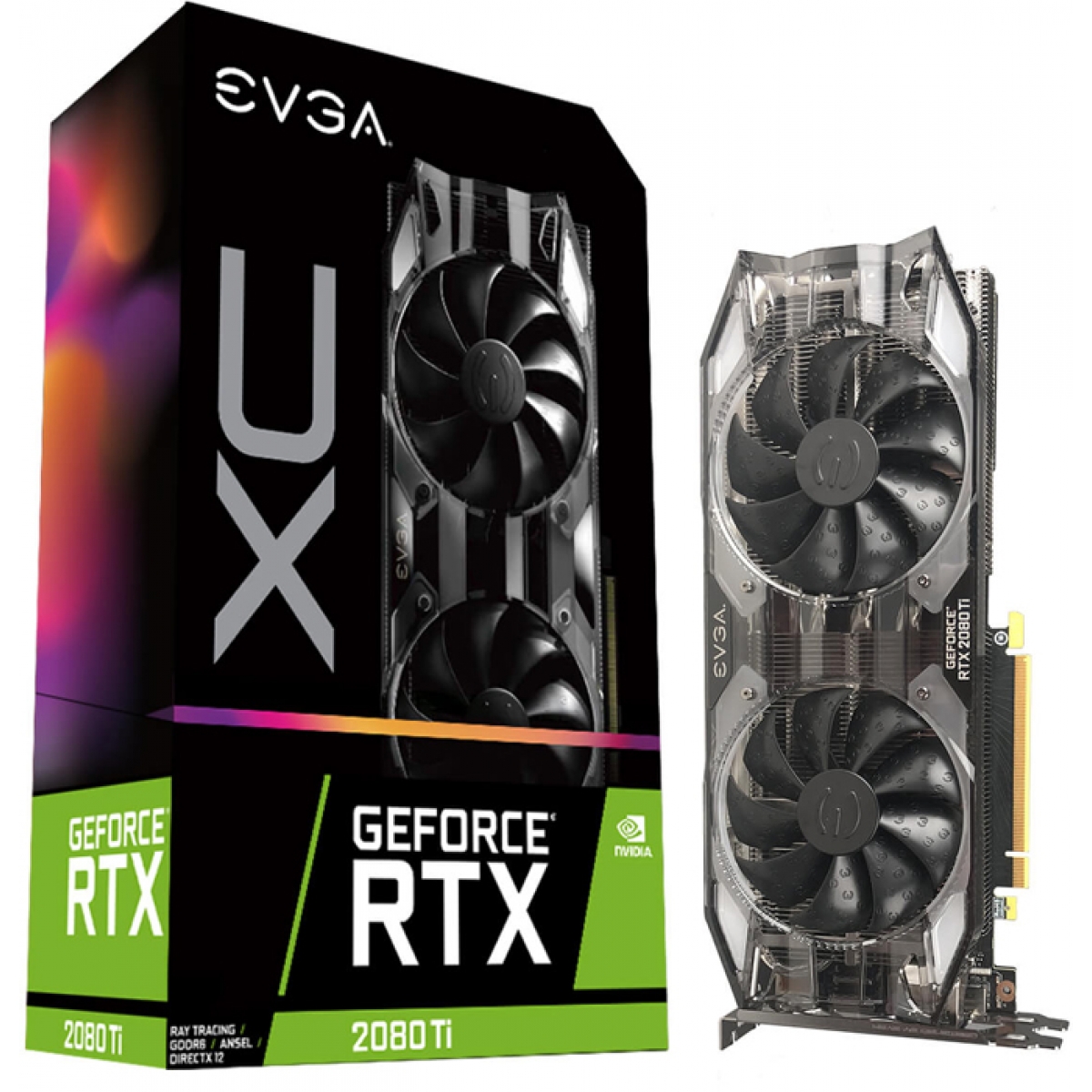 Placa de Vídeo EVGA NVIDIA GeForce RTX 2080 Ti XC Gaming Dual, 11GB, GDDR6, 352Bit