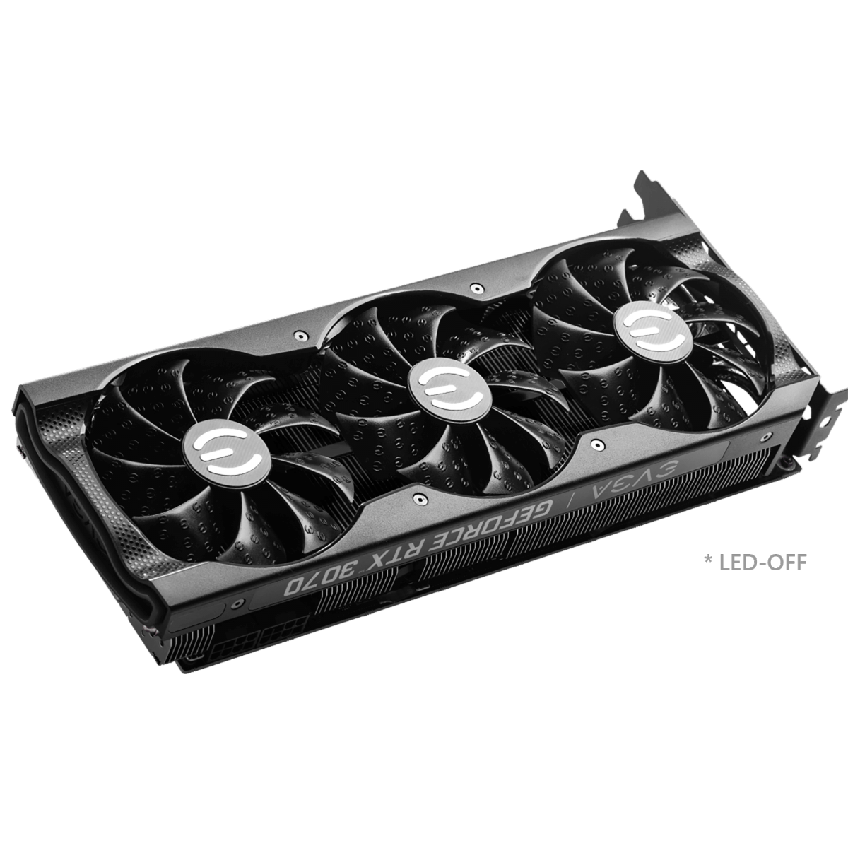 Placa de Vídeo EVGA GeForce RTX 3070 XC3 Black Gaming, 8GB, GDDR6, 256bit, 08G-P5-3751-KR