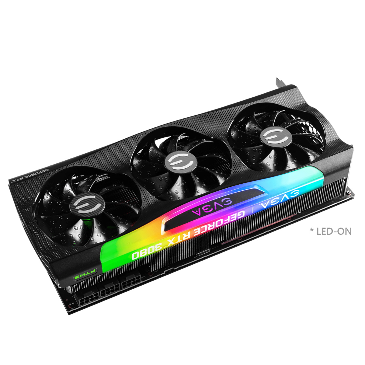 Placa de Vídeo EVGA GeForce RTX 3080 FTW3 ULTRA GAMING, 10GB, GDDR6X, 320bit, 10G-P5-3897-KR
