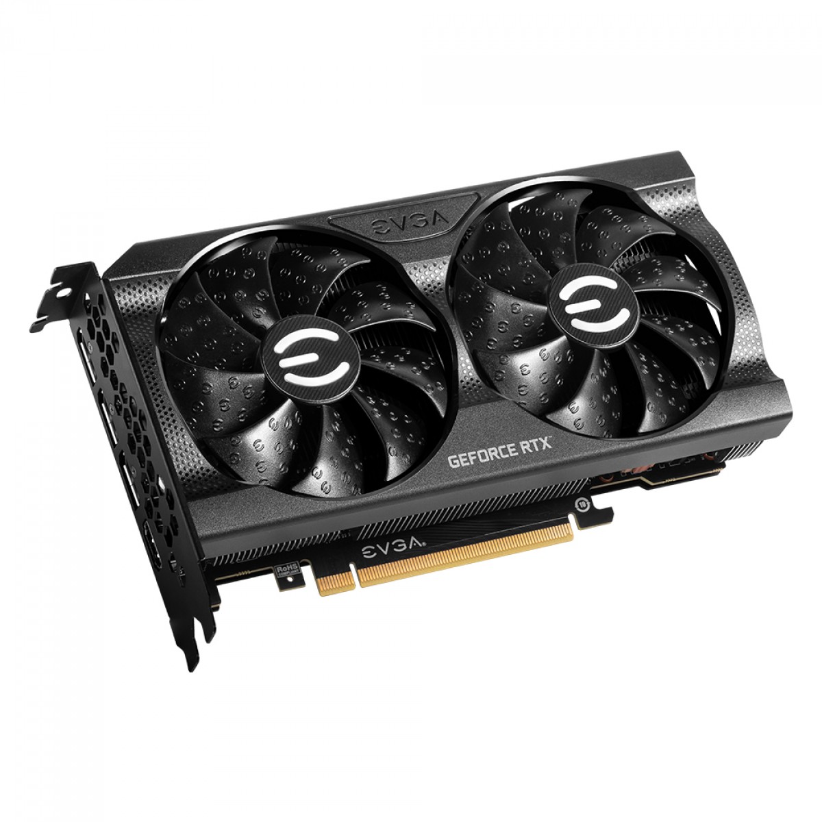 Placa de Vídeo EVGA NVIDIA GeForce RTX 3050 XC Gaming, LHR, 8GB, GDDR6, DLSS, Ray Trancing, 08G-P5-3553-KR