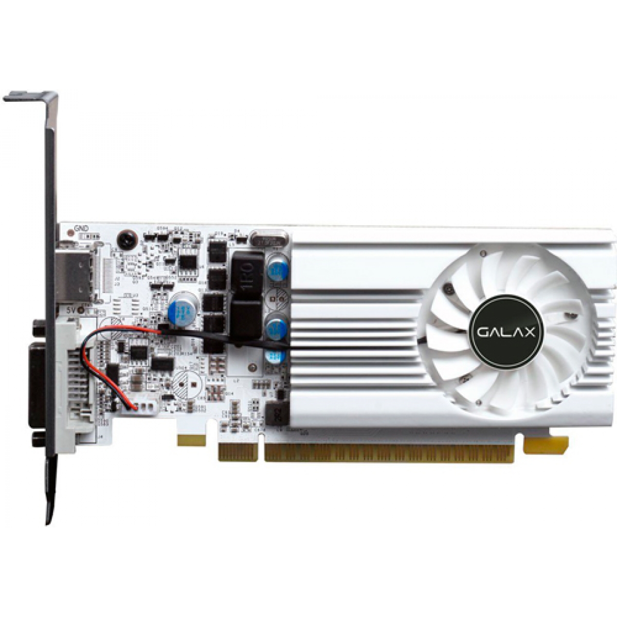 Placa de Vídeo Galax GeForce GT 1030 EXOC WHITE 2GB 30NPH4HVQ5EW GDDR5 PCI-EXP