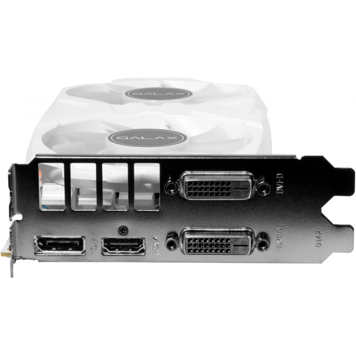 Placa De Vídeo Galax NVIDIA Geforce GTX 1050 Ti EXOC White Dual, 4GB, GDDR5, 128Bit, 50IQH8DVP1WT