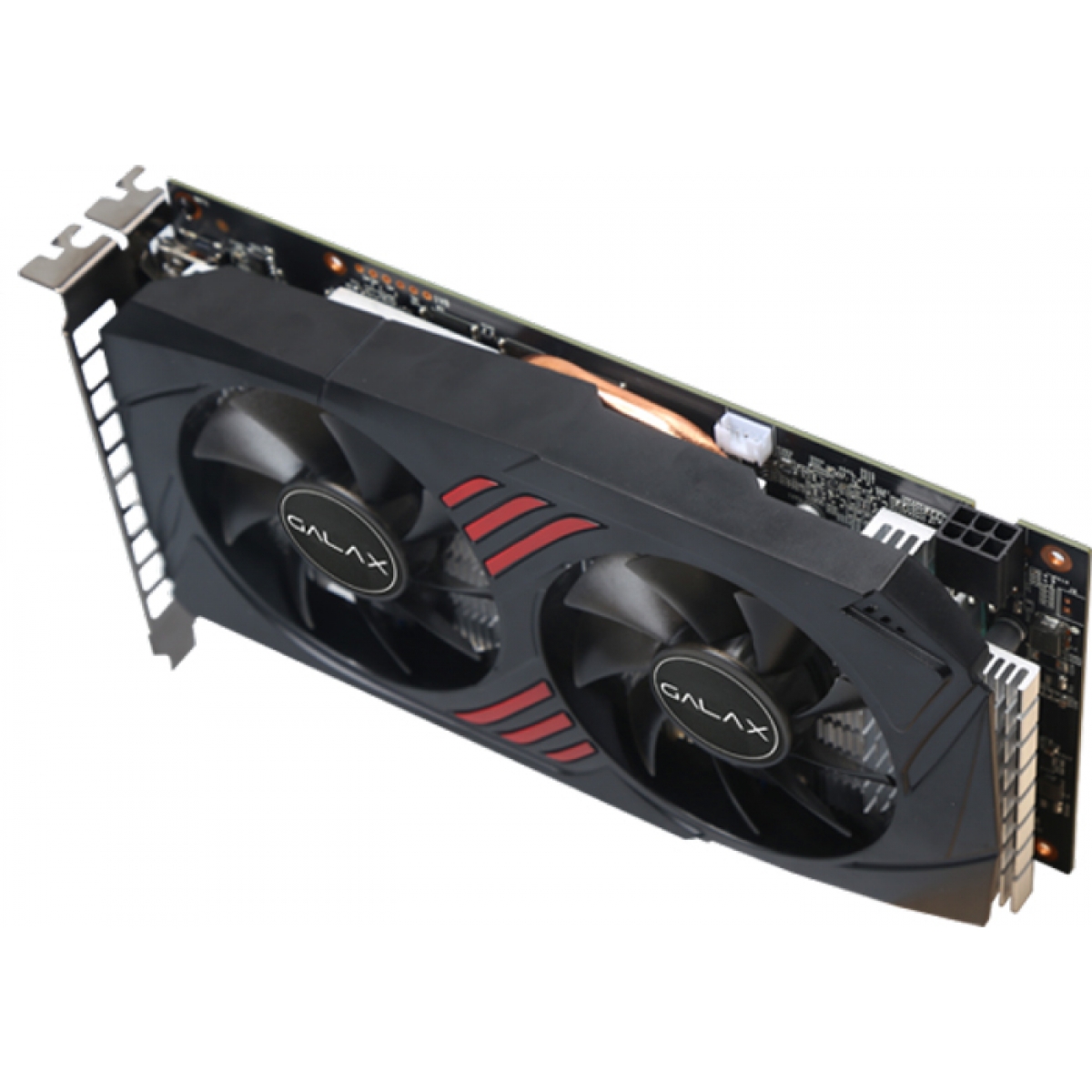 Placa de Vídeo Galax NVIDIA GeForce GTX 1060 OC Dual RedBlack, 6GB GDDR5X, 192Bit, 60NRJ7DSX1PO 