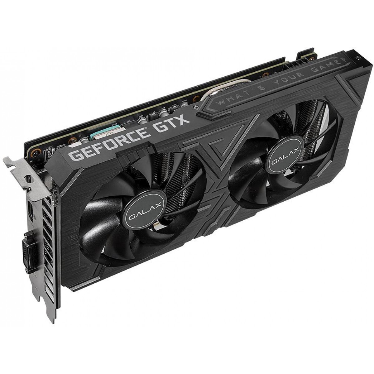 Placa de Vídeo Galax GeForce GTX 1660 Super EX (1-Click OC) Dual, 6GB GDDR6, 192Bit, 60SRL7DS03ES