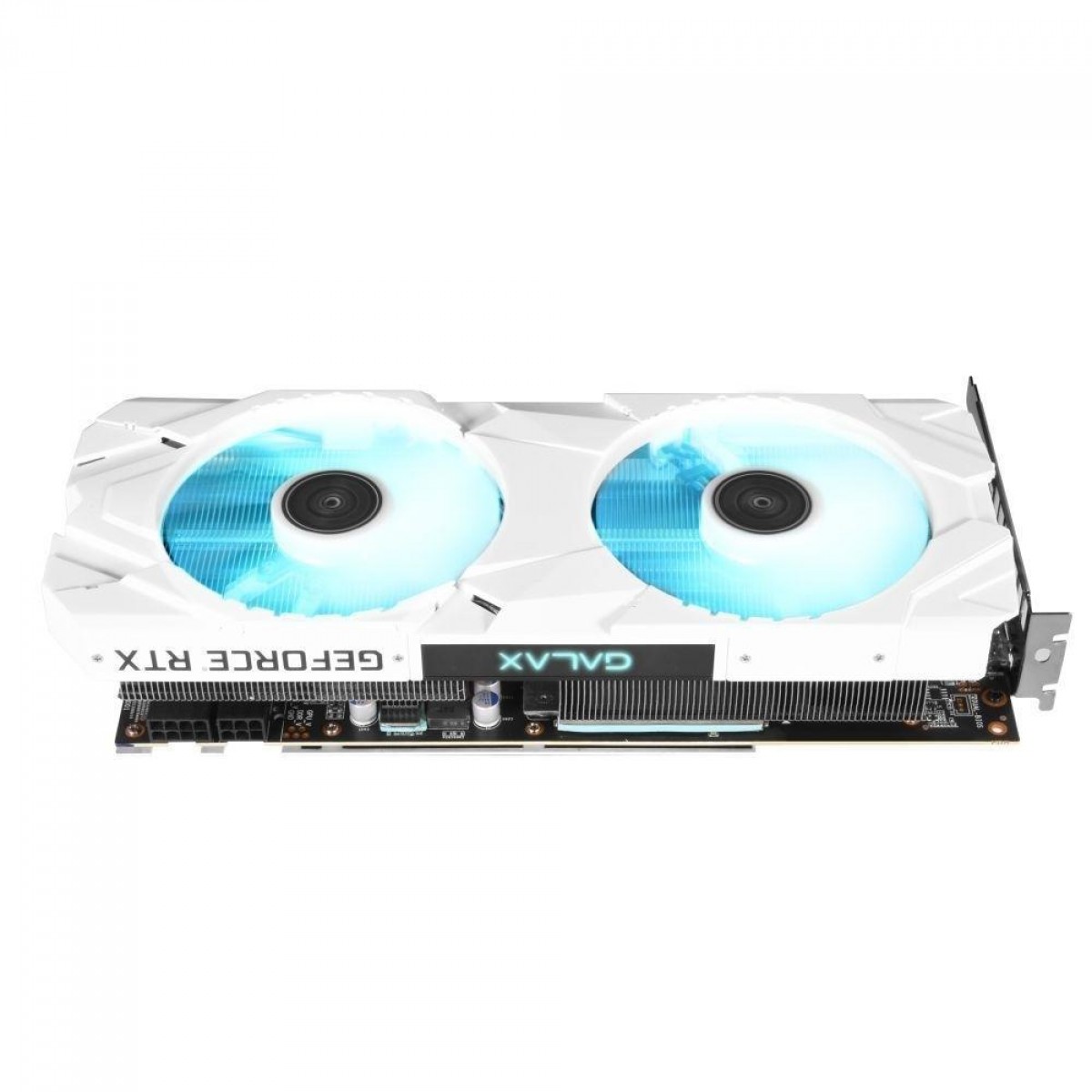 Placa De Vídeo Galax Geforce Rtx 2060 Plus Ex White Dual 1 Click Oc 6gb Gddr6 192bit 3432