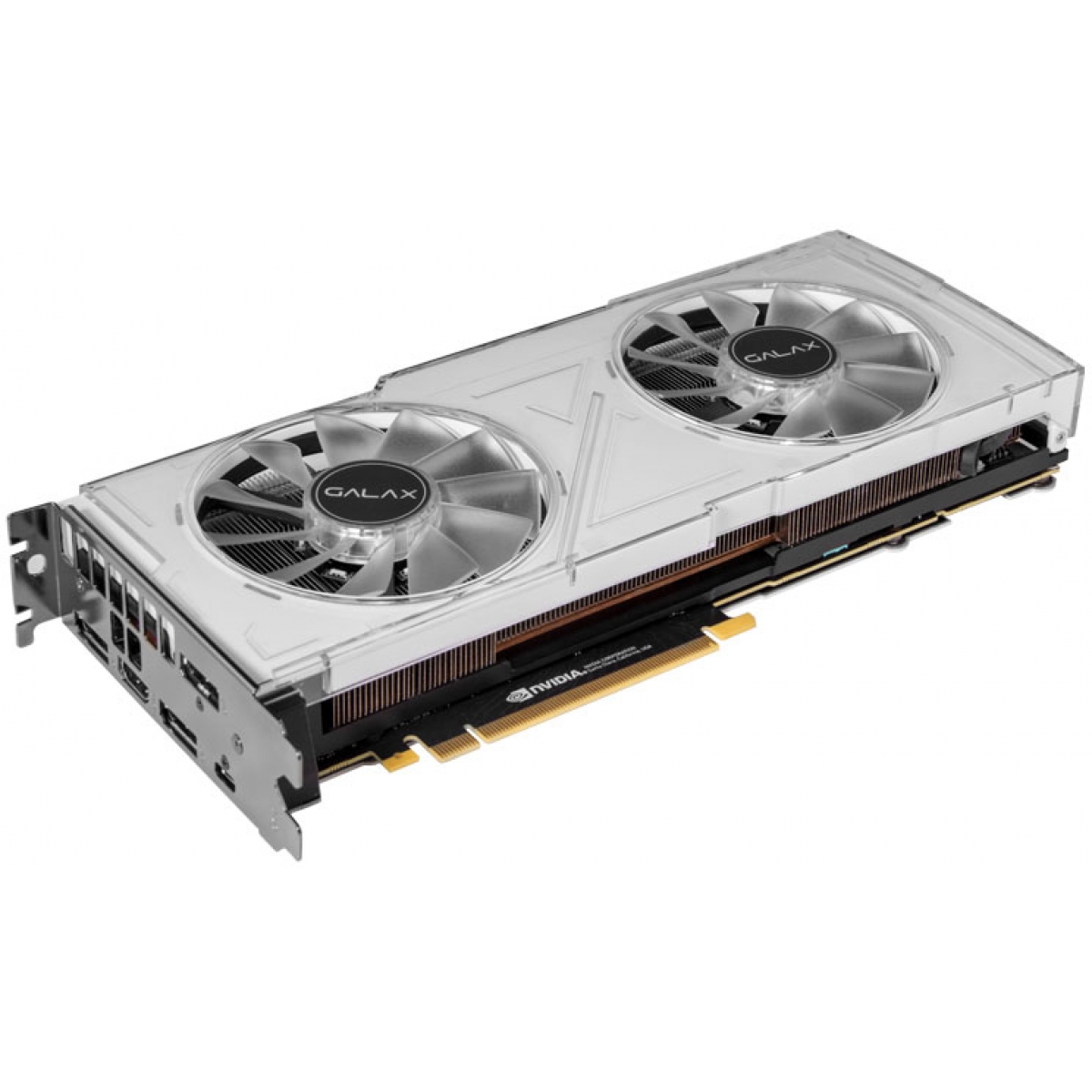Placa de Vídeo Galax Geforce RTX 2070 OC White Dual, 8GB GDDR6, 256Bit, 27NSL6UCV3TW