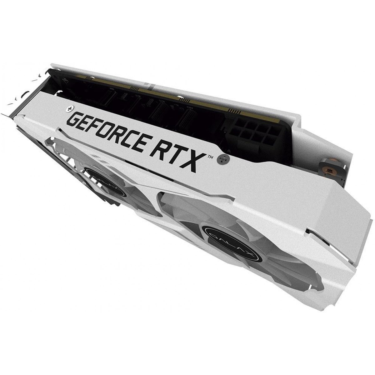 Placa de Vídeo Galax Geforce RTX 2070 White (1-Click OC) Mini Dual, 8GB GDDR6, 256Bit, 27NSL6HPZ7MN