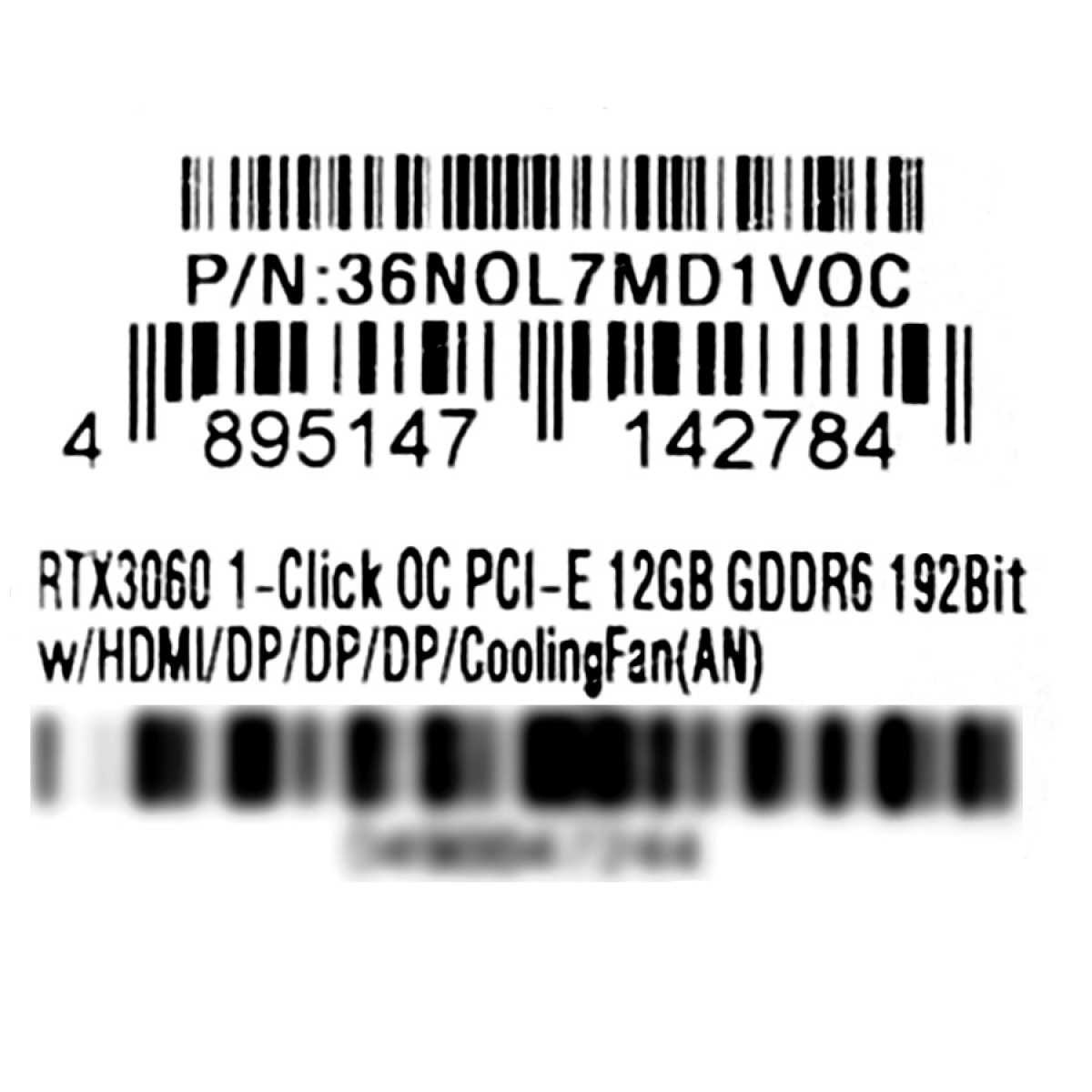 Placa de Vídeo Galax NVIDIA GeForce RTX 3060 (1-Click OC), LHR, 12GB, GDDR6, DLSS, Ray Tracing, 36NOL7MD1VOC