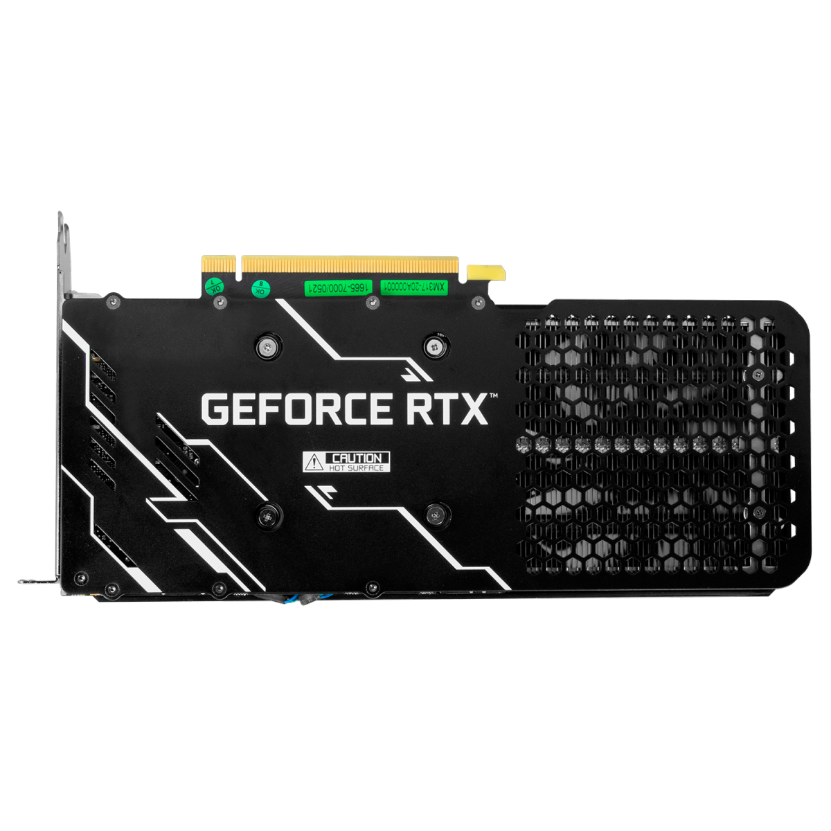 Placa de Video GALAX, GeForce RTX 3060 Ti (1-Click OC),  LHR, 8GB, GDDR6, DLSS, Ray Tracing, 36ISL6MD1VQW