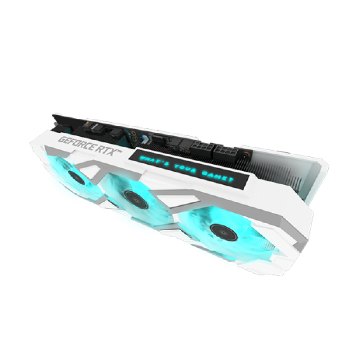 Placa de Vídeo Galax, GeForce, RTX 3080 EX Gaming White, 1 Click OC, 10GB, GDDR6X, 320Bit, 