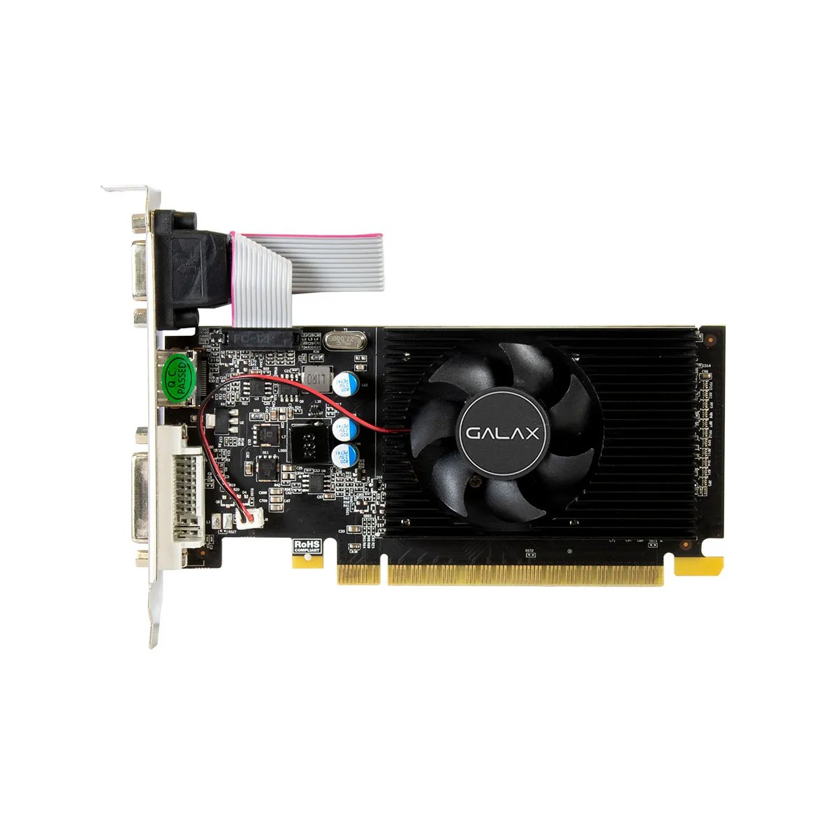 Placa de Vídeo GALAX NVIDIA GeForce GT 730, 4GB, DDR3, 128-Bit, 73GQF8HX00HD
