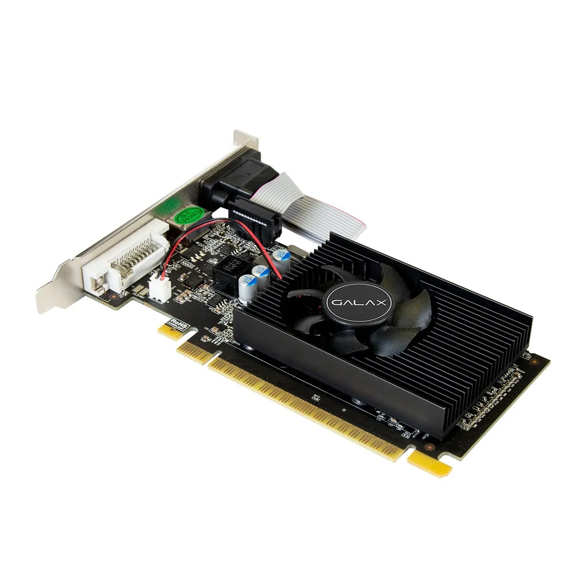 Placa de Vídeo GALAX NVIDIA GeForce GT 730, 4GB, DDR3, 128-Bit, 73GQF8HX00HD