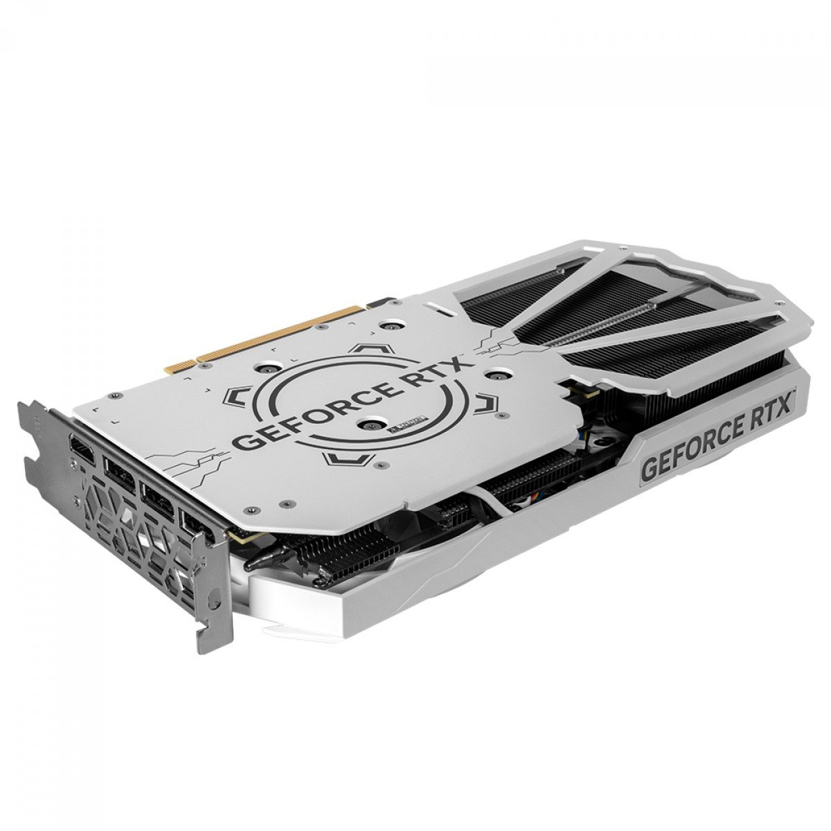 Placa De Vídeo Galax NVIDIA GeForce RTX 4060 Ti EX White V2, 8GB, GDDR6, DLSS, Ray Tracing, 46ISL8MD8BEW