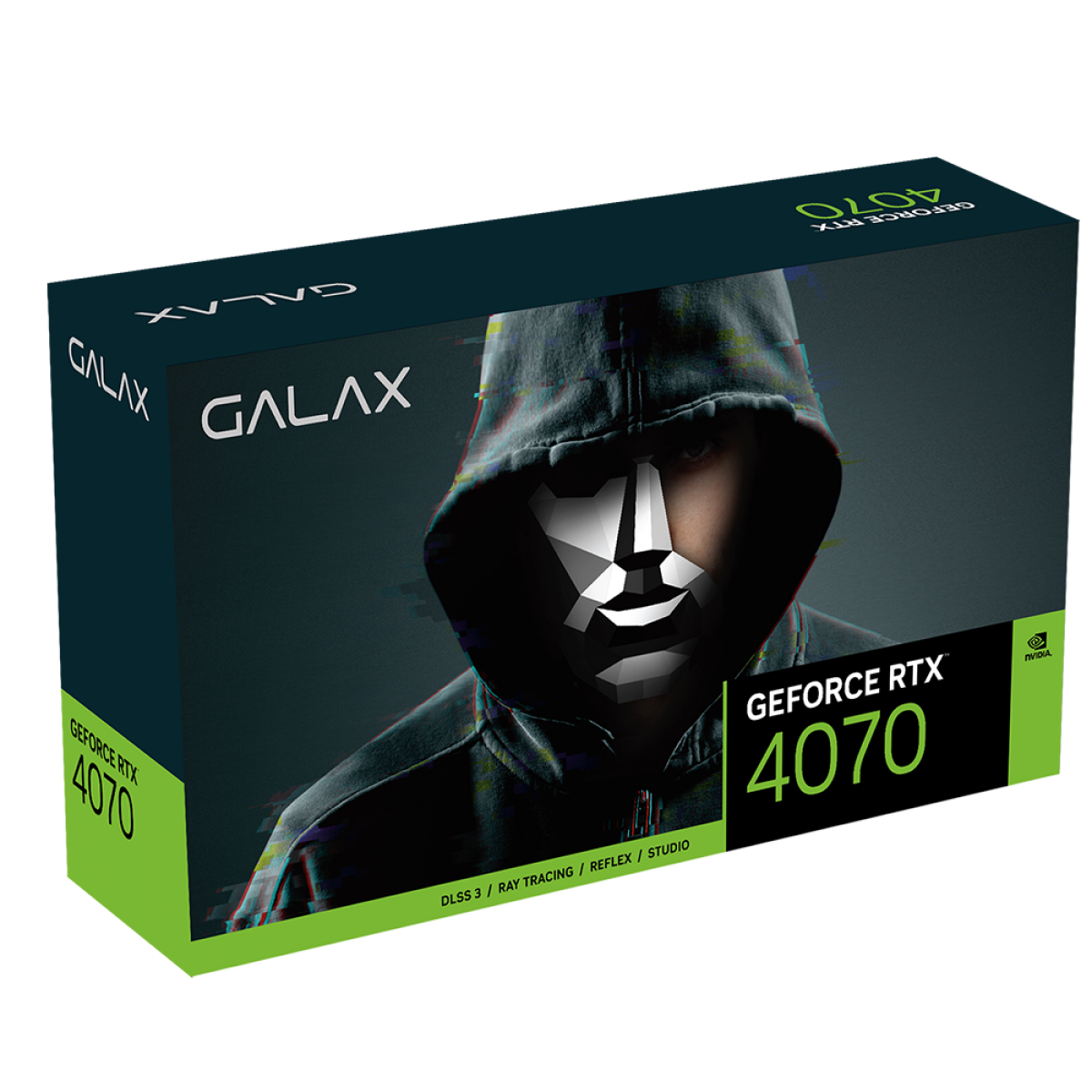 Placa de Vídeo Galax NVIDIA GeForce RTX 4070 1-Click OC 2X, 12GB, GDDR6X, DLSS, Ray Tracing, 47NOM7MD8DDF