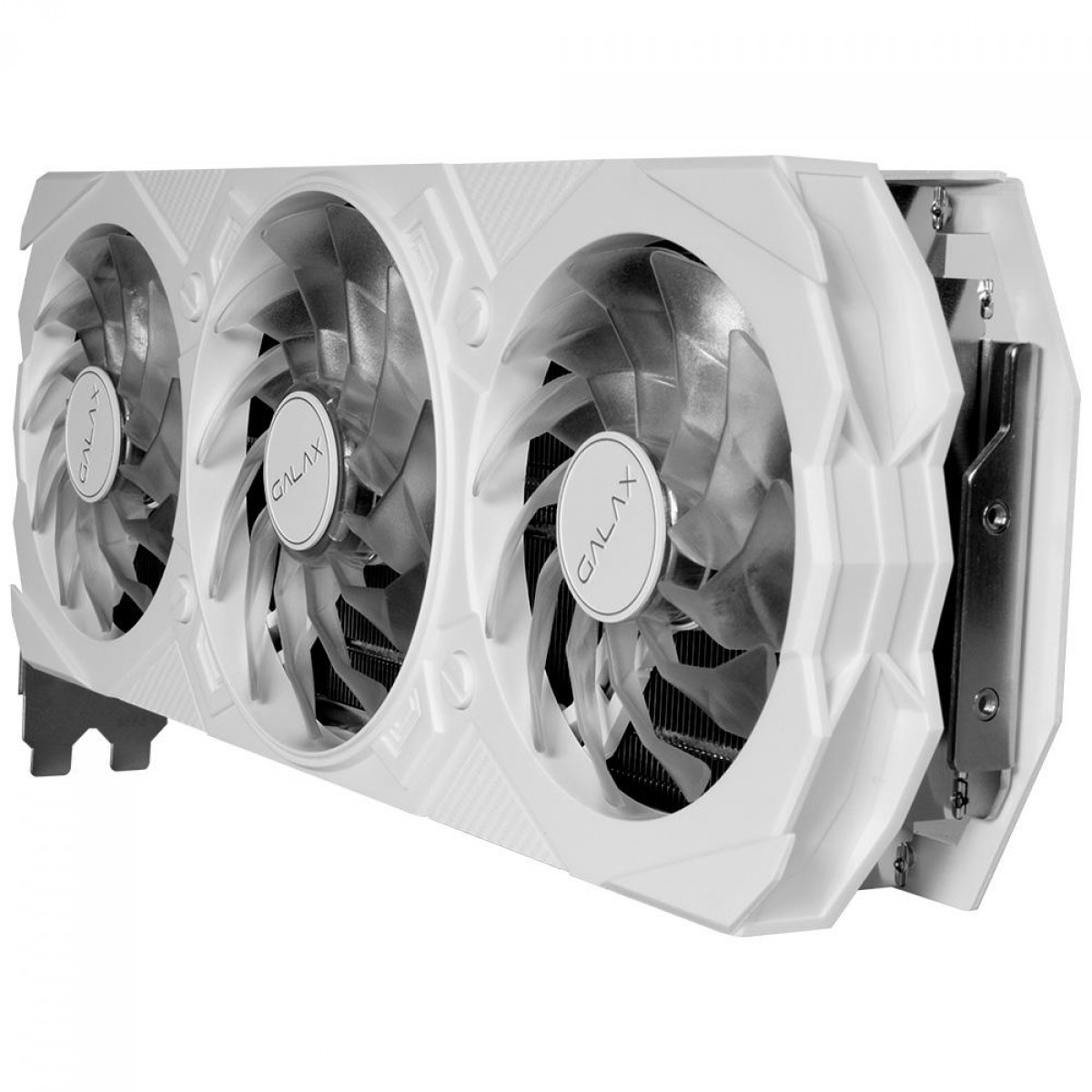 Placa De Vídeo Galax NVIDIA GeForce RTX 4070 EX 1-Click OC Gamer White, 12GB, GDDR6X, DLSS, Ray Tracing, 47NOM7MD7KWH