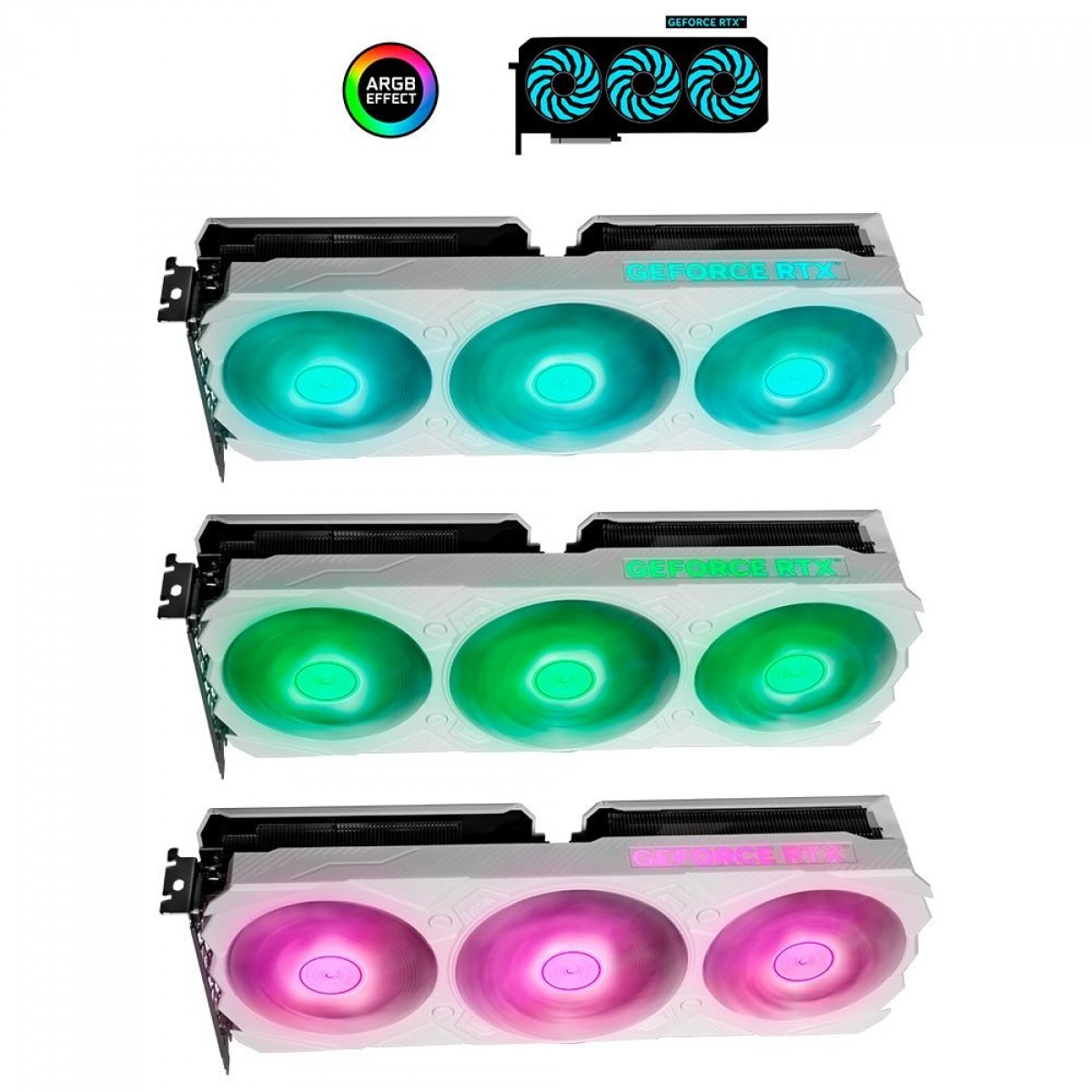 Placa De Vídeo Galax NVIDIA GeForce RTX 4070 EX 1-Click OC Gamer White, 12GB, GDDR6X, DLSS, Ray Tracing, 47NOM7MD7KWH