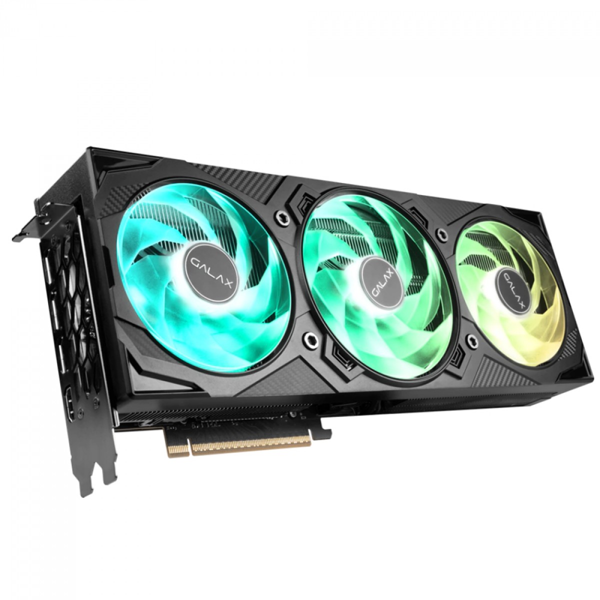 Placa de Vídeo Galax NVIDIA GeForce RTX 5070 Ti EX 1-Click OC, 16GB, GDDR7, ARGB, DLSS, Ray Tracing, 57IZN6MDBUEX