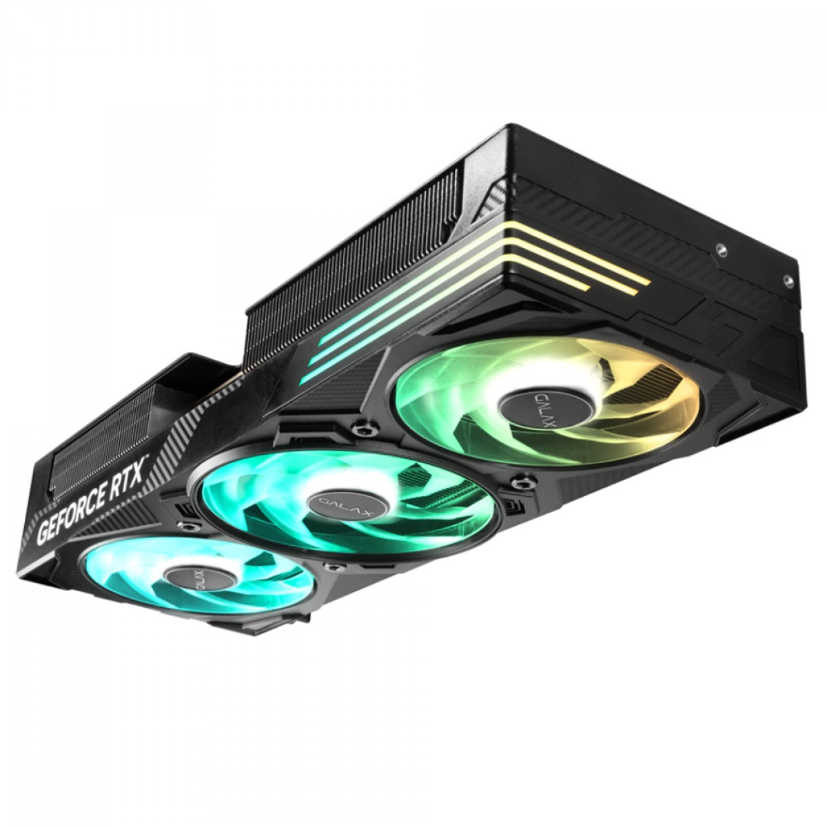 Placa de Vídeo Galax NVIDIA GeForce RTX 5070 Ti EX 1-Click OC, 16GB, GDDR7, ARGB, DLSS, Ray Tracing, 57IZN6MDBUEX