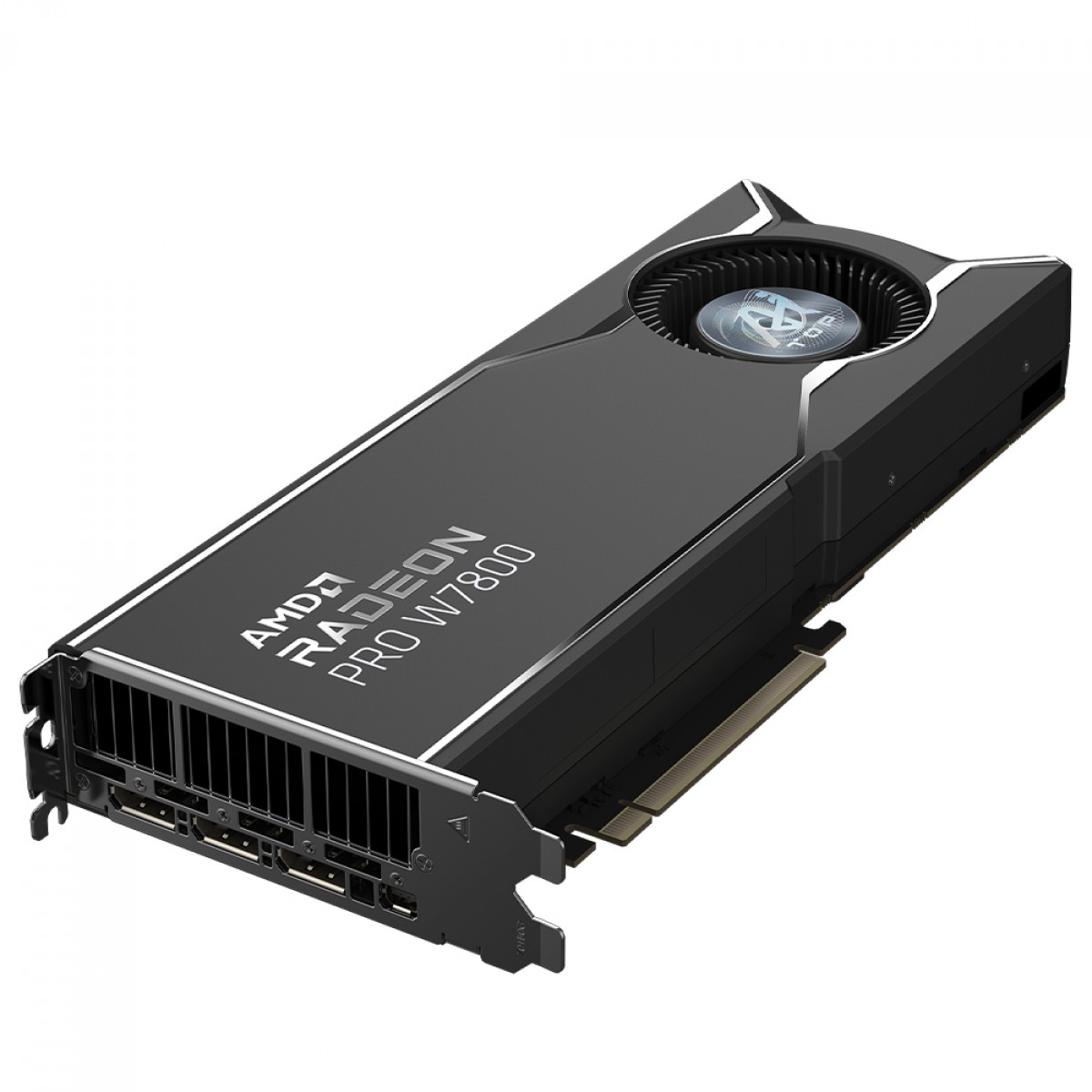 Placa De Vídeo Gigabyte AMD Radeon PRO W7800 Dual Slot AI TOP, 32GB, GDDR6, 256-bit, Preto