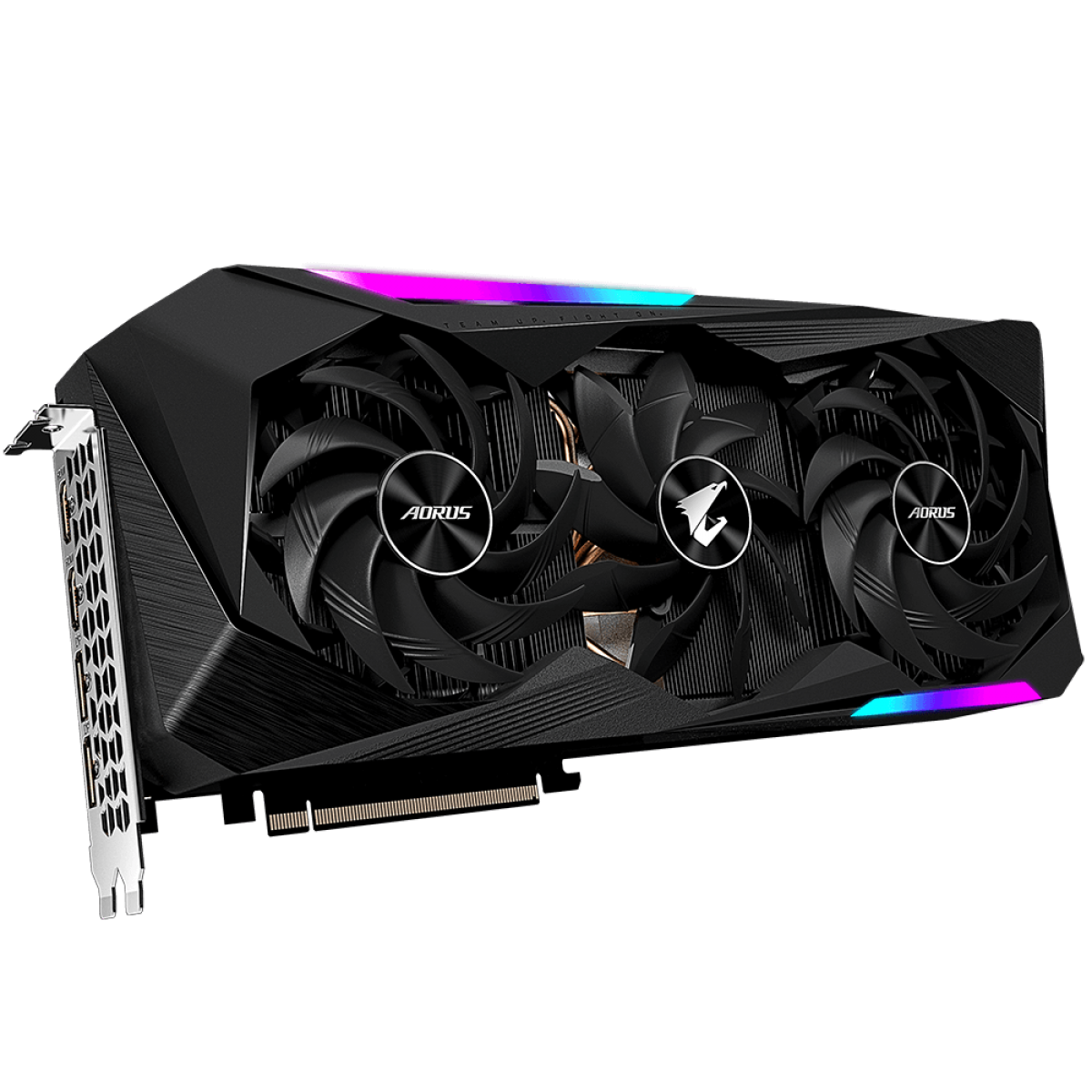 Placa de Vídeo Gigabyte Aorus AMD Radeon RX 6900 XT Master, OC, 16GB, GDDR6, FSR, Ray Tracing, GV-R69XTAORUS M-16GD