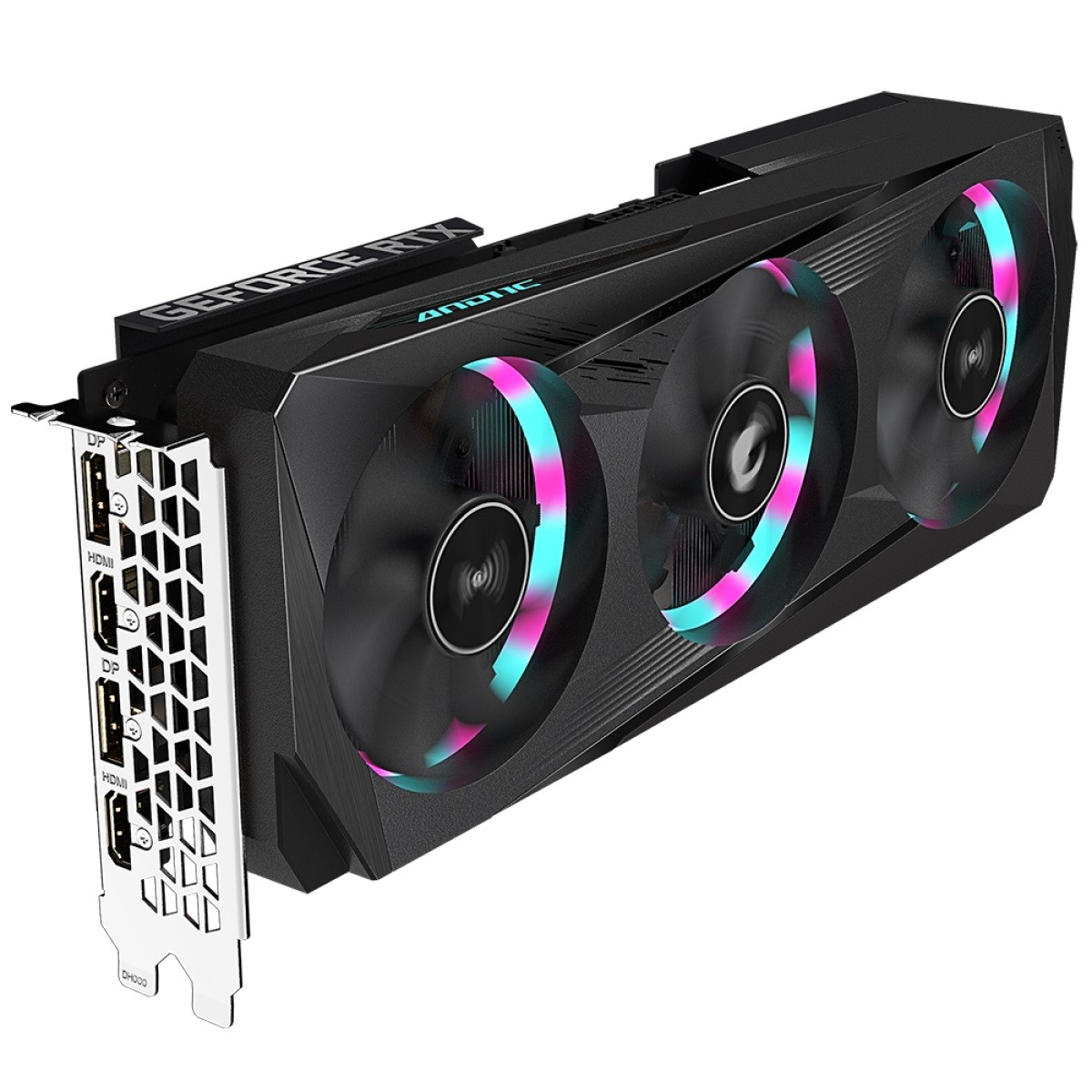 Placa de Vídeo Gigabyte AORUS GeForce RTX 3060 ELITE 12G, LHR, 12GB, GDDR6, DLSS, Ray Tracing, GV-N3060AORUS E-12GD-R
