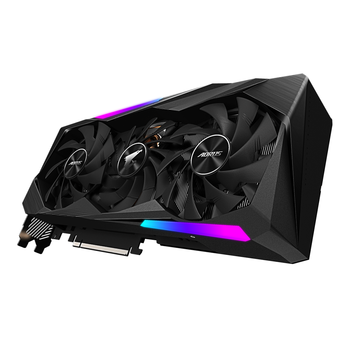 Placa de Vídeo Gigabyte AORUS GeForce RTX 3070 Master, 8GB Placa de Vídeo Gigabyte AORUS GeForce RTX 3070 Master, 8GB