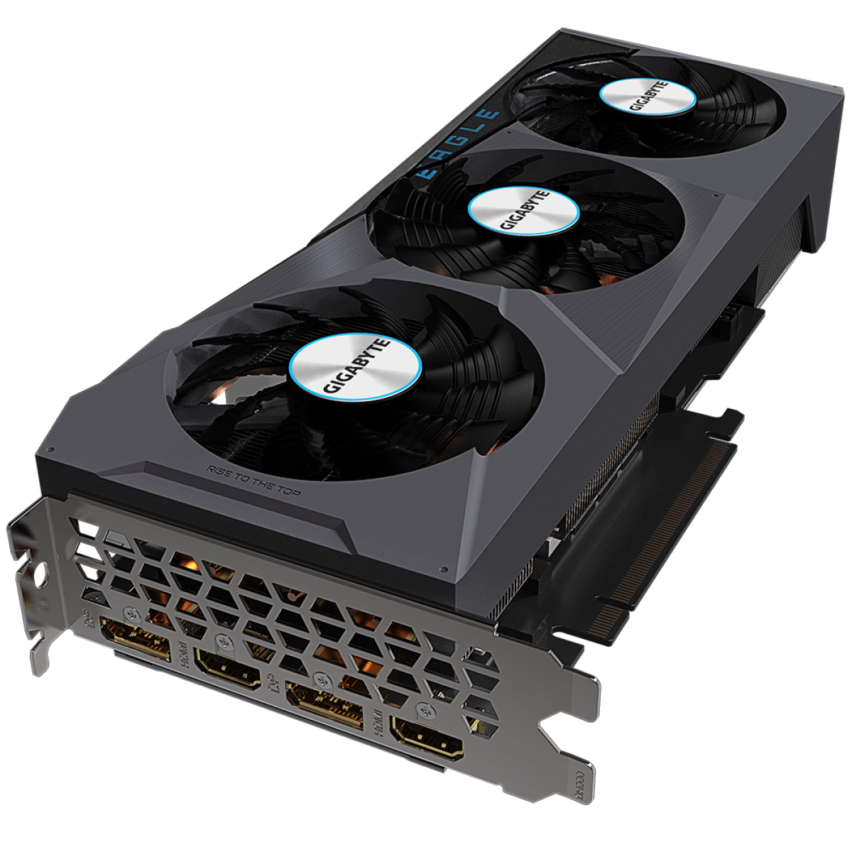 Placa de Vídeo Gigabyte Eagle NVIDIA GeForce RTX 3070 Ti, OC, LHR, 8G, GDDR6X, DLSS, Ray Tracing, GV-N307TEAGLE OC-8GD-R