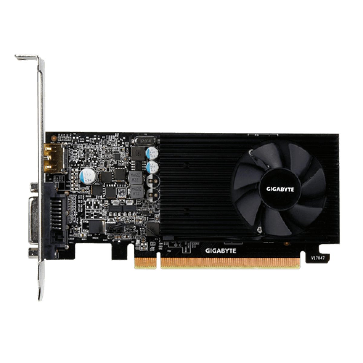 Placa de Vídeo Gigabyte GeForce GT 1030, 2GB, GDDR5, 64bit, GV-N1030D5-2GL-R