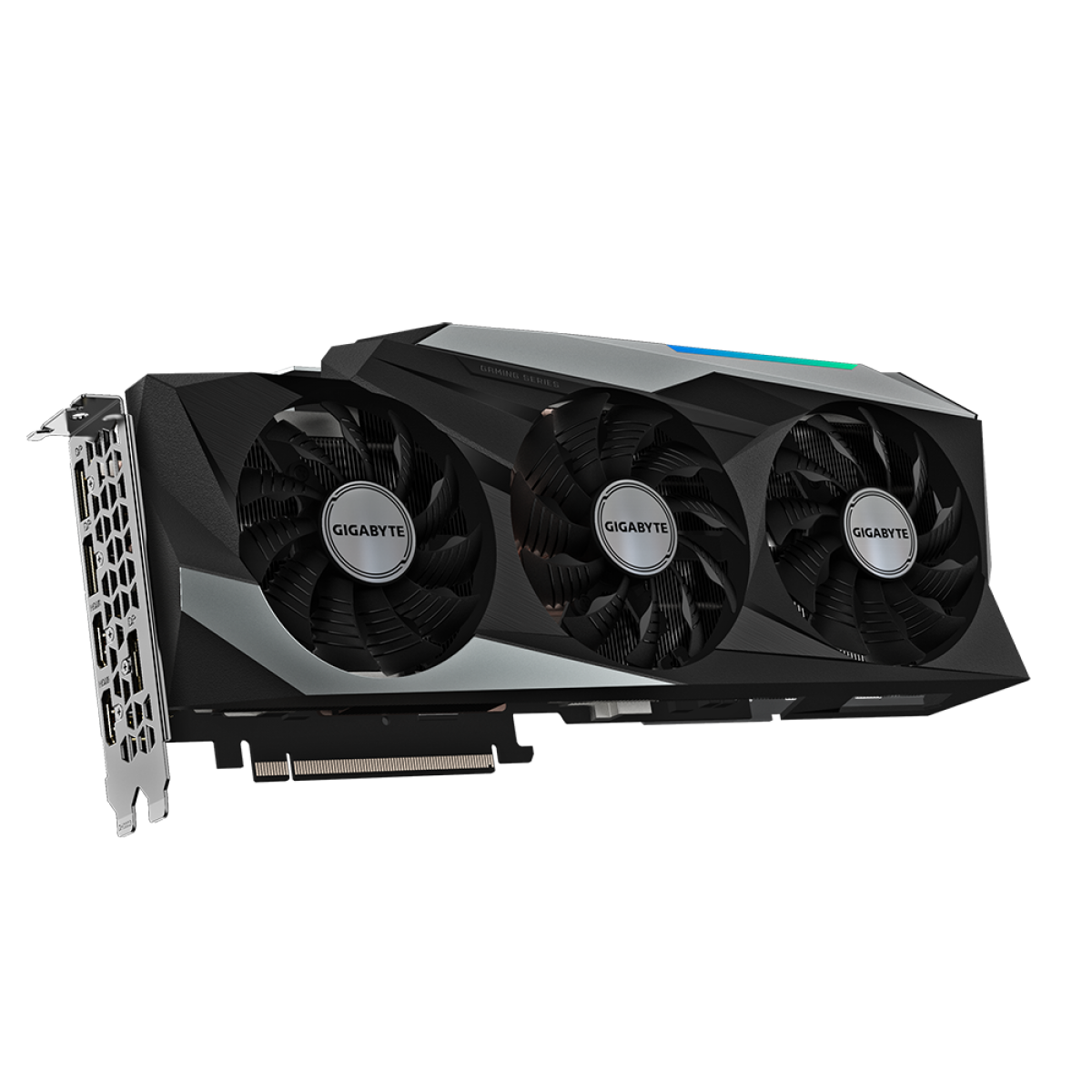 Placa de Vídeo Gigabyte NVIDIA GeForce, RTX 3080 Gaming OC, LHR, 12GB, GDDR6X, DLSS, Ray Tracing, GV-N3080GAMING OC-12GD-R