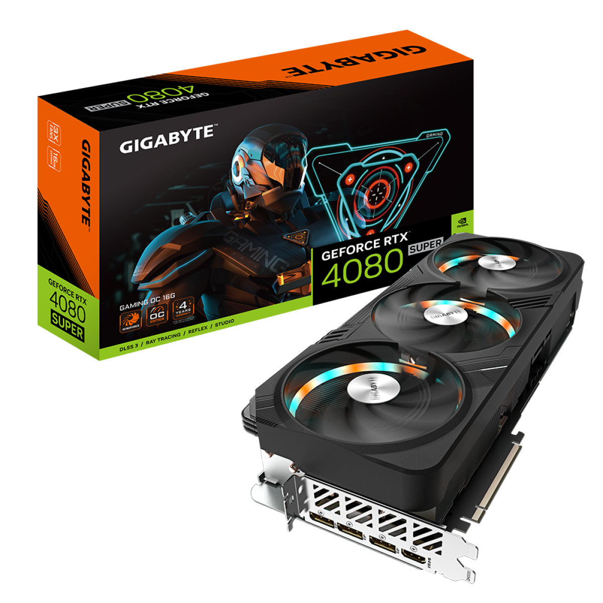 Placa de Video Gigabyte GeForce RTX 4080 Super, Gaming, OC Placa de Video Gigabyte GeForce RTX 4080 Super, Gaming, OC