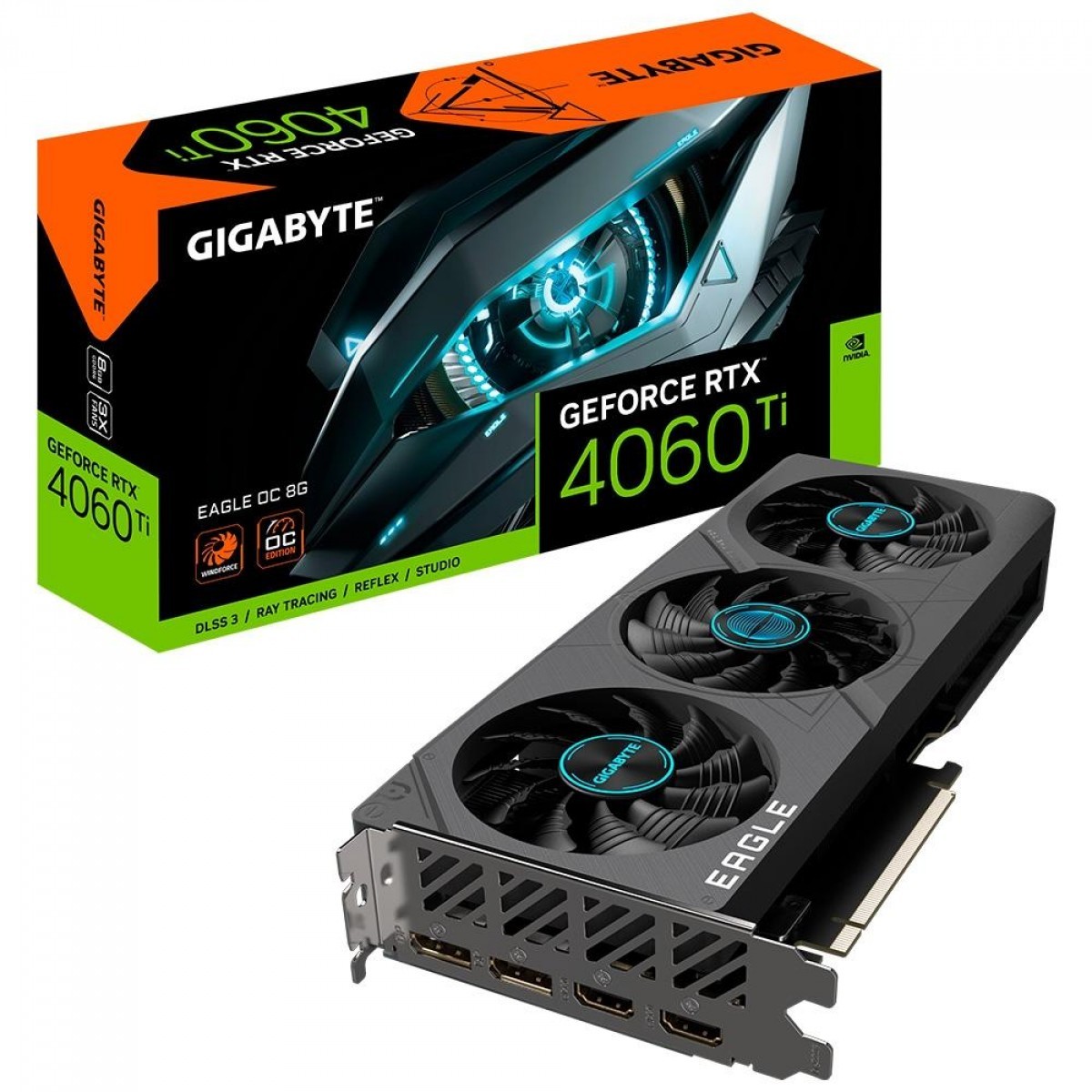 Placa Gráfica PNY GeForce RTX 4060 Ti OC XLR8 VERTO 16GB GDDR6 - Sumtek