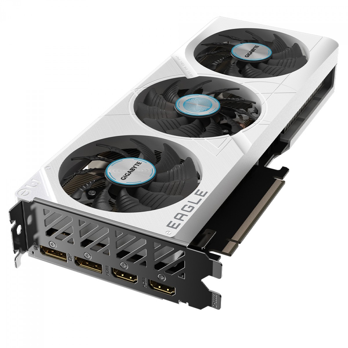 Placa de Vídeo Gigabyte NVIDIA GeForce RTX 4060 Ti EAGLE OC ICE 8G, 8GB, GDDR6, DLSS, RayTracing, GV-N406TEAGLEOC ICE-8GD