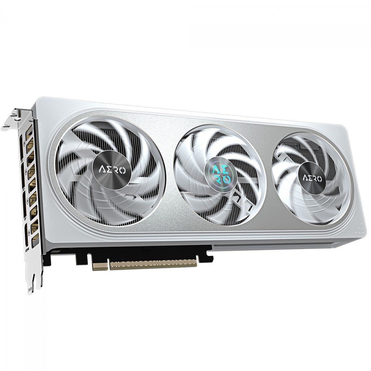 Placa de Vídeo Gigabyte NVIDIA GeForce RTX 5060 AERO OC, 8GB, GDDR7, DLSS, Ray Tracing, GV-N5060AERO OC-8GD