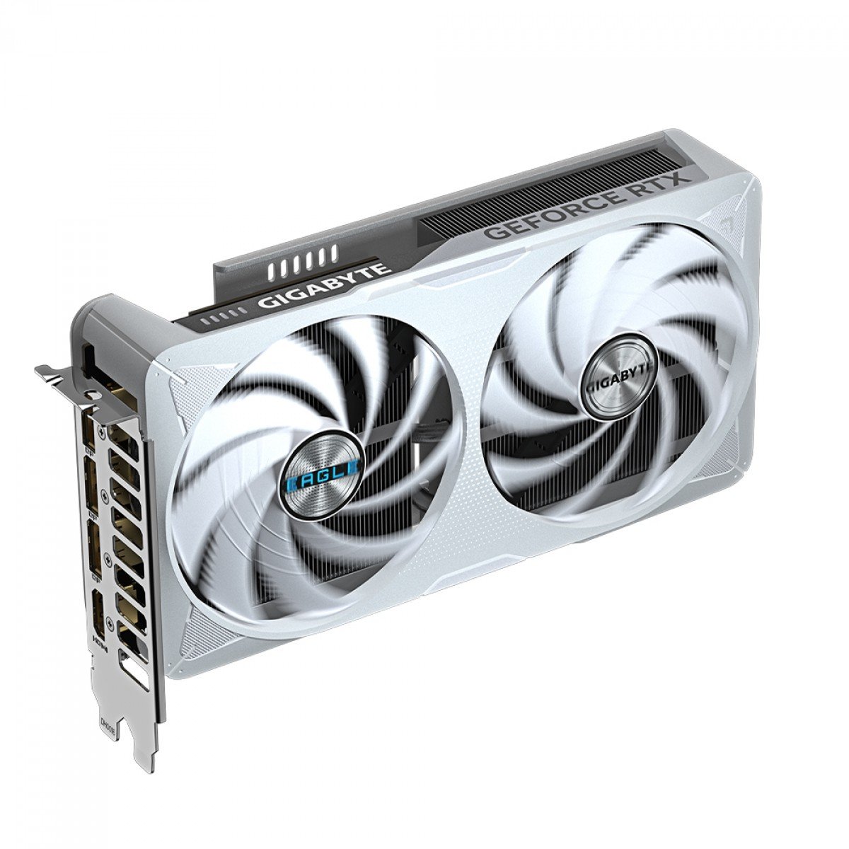 Placa de Vídeo Gigabyte NVIDIA GeForce RTX 5060 Ti Eagle OC ICE, 16GB, GDDR7, DLSS, Ray Tracing, GV-N506TEAGLEOC ICE-16GD
