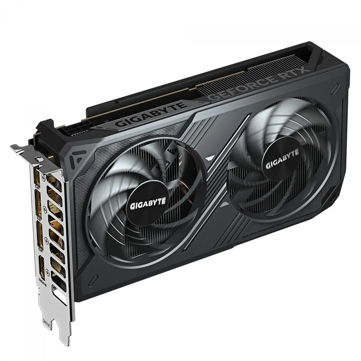 Placa de Vídeo Gigabyte NVIDIA GeForce RTX 5060 Windforce Max OC, 8GB, GDDR7, DLSS, Ray Tracing, GV-N5060WF2MAX OC-8GD