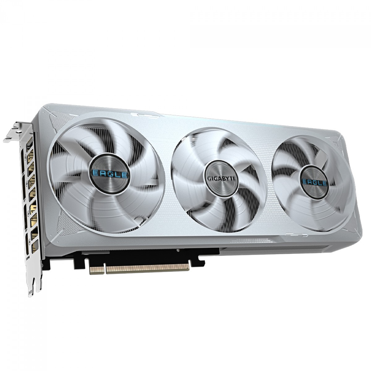 Placa de Vídeo Gigabyte NVIDIA GeForce RTX 5070 Eagle OC Ice SFF, 12GB, GDDR7, DLSS, Ray Tracing, GV-N5070EAGLEOC ICE-12GD