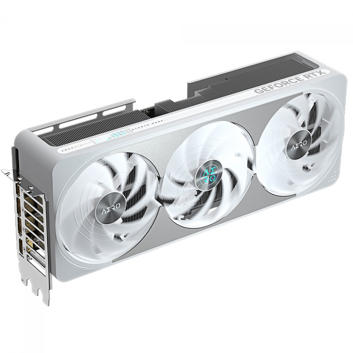 Placa de Vídeo Gigabyte NVIDIA GeForce RTX 5070 Ti AERO OC, 16GB, GDDR7, DLSS, Ray Tracing, GV-N507TAERO OC-16GD
