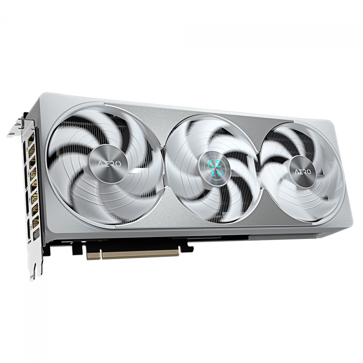 Placa de Vídeo Gigabyte NVIDIA GeForce RTX 5080 AERO OC SFF White, 16GB, GDDR7, DLSS, Ray Tracing, GV-N5080AERO OC-16GD 1.0