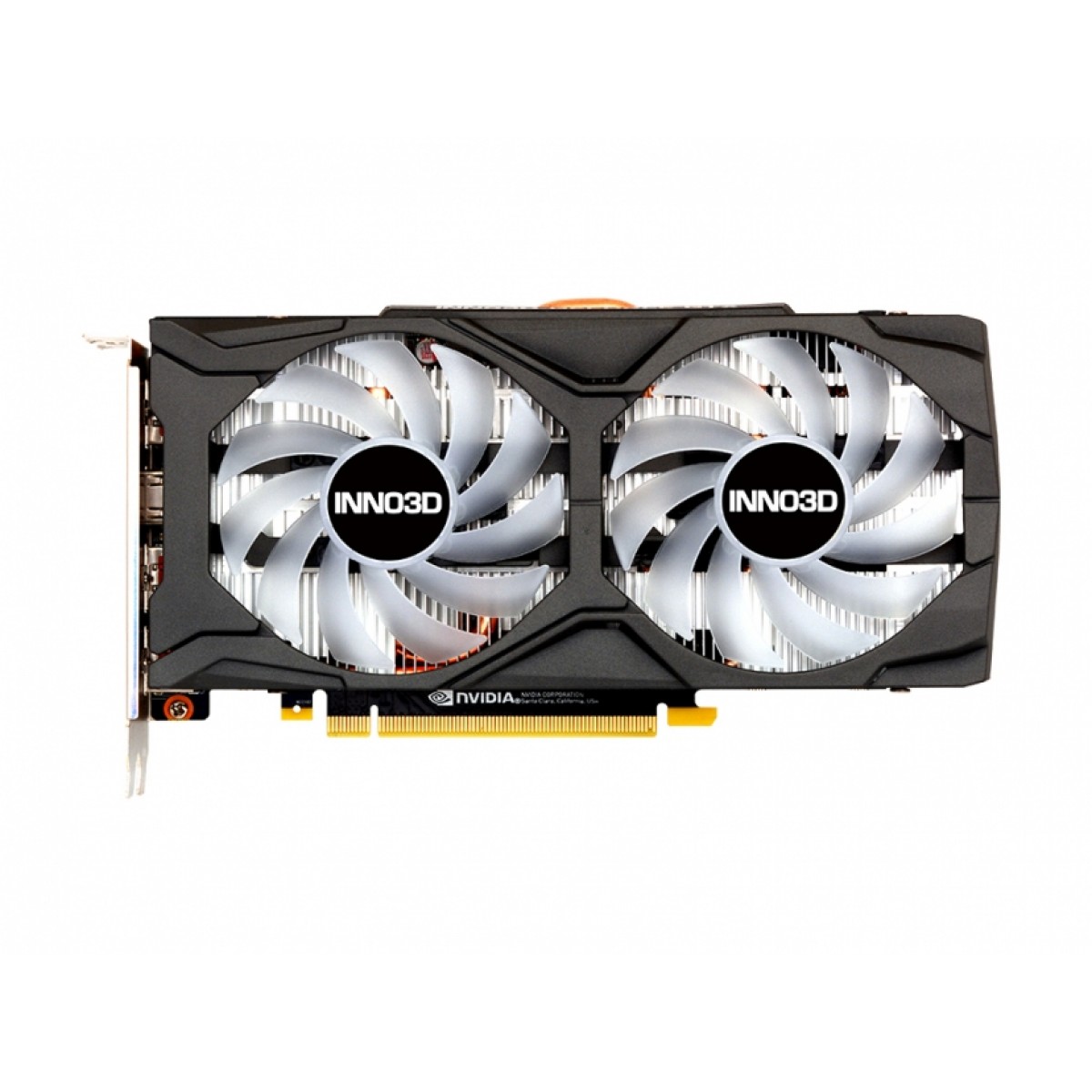 Placa de Vídeo Inno3D GeForce GTX 1660 Super Twin X2 OC RGB, 6GB GDDR6, 192Bit