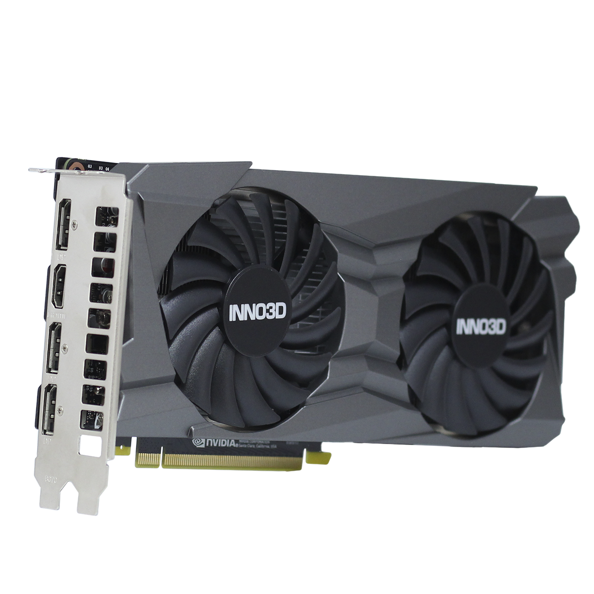 Placa de Vídeo Inno3D GeForce RTX 2060 Twin OC X2, 6GB GDDR6, DLSS, Ray Tracing, N20602-06D6X-1710VA15L