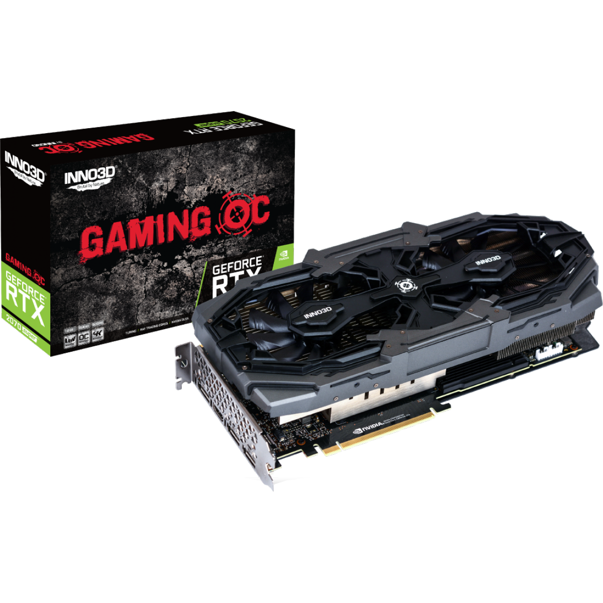 Placa de Vídeo Inno3D GeForce RTX 2070 Super Gaming OC X2, 8GB GDDR6, 256Bit