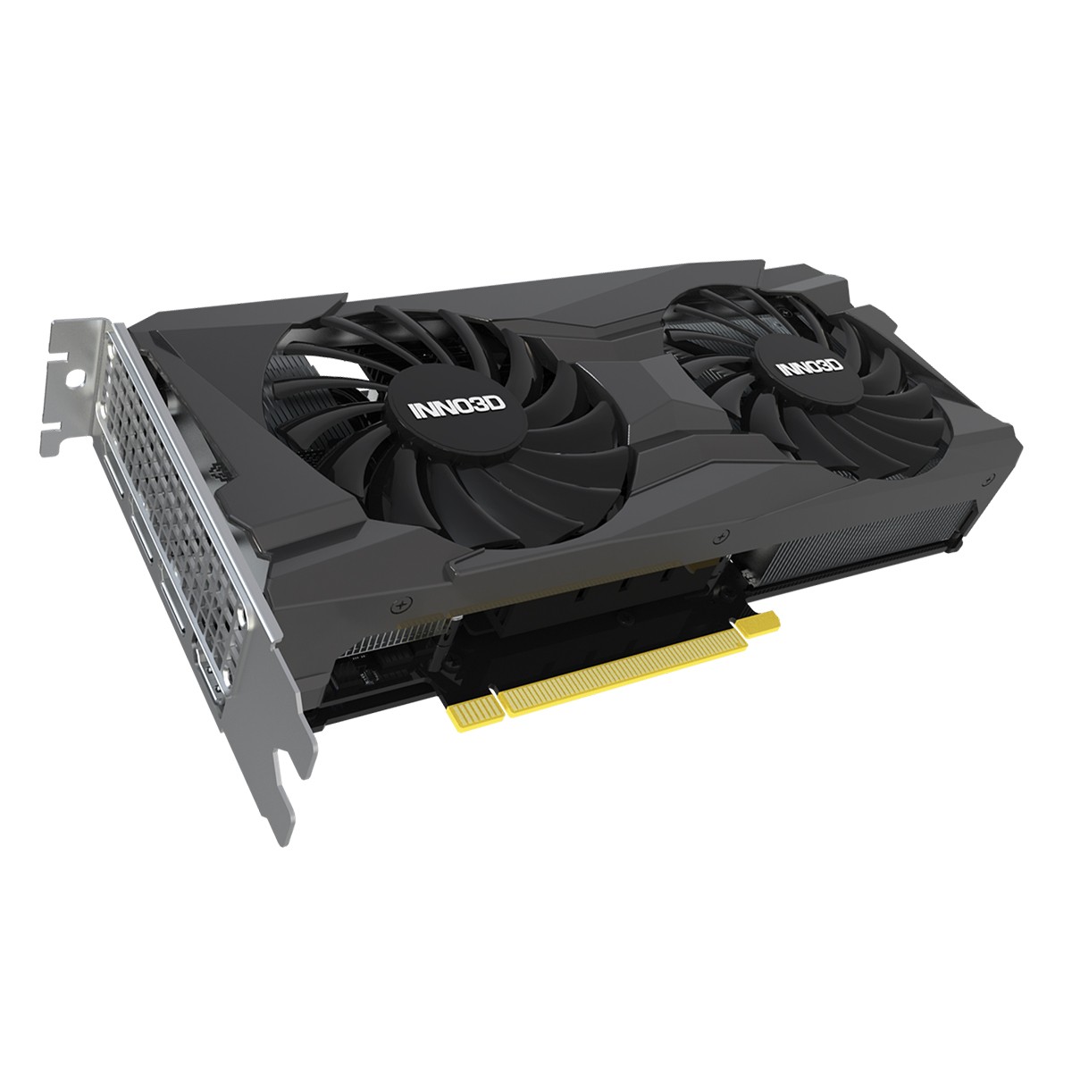 Placa de Vídeo INNO3D Geforce RTX 3050 TWIN X2 OC, LHR, 8GB, GDDR6, DLSS, Ray Tracing, N30502-08D6X-11902130